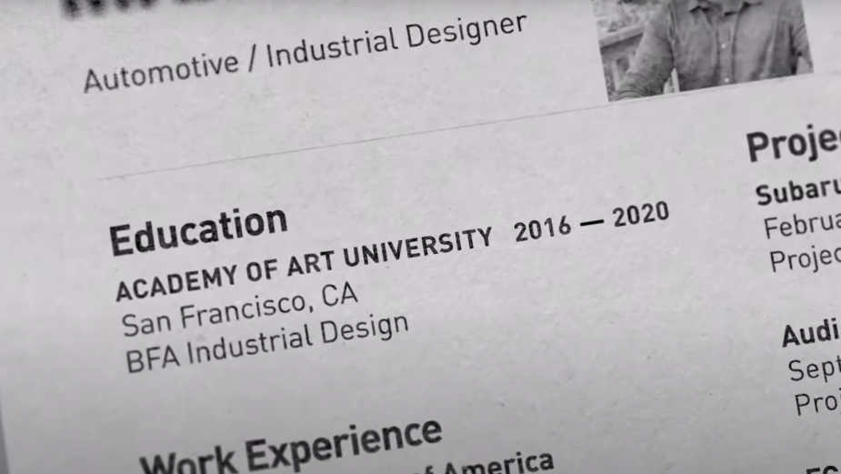 RPA Shows That Time at the Academy of Art University Isn’t Just a Dash on Your Resume