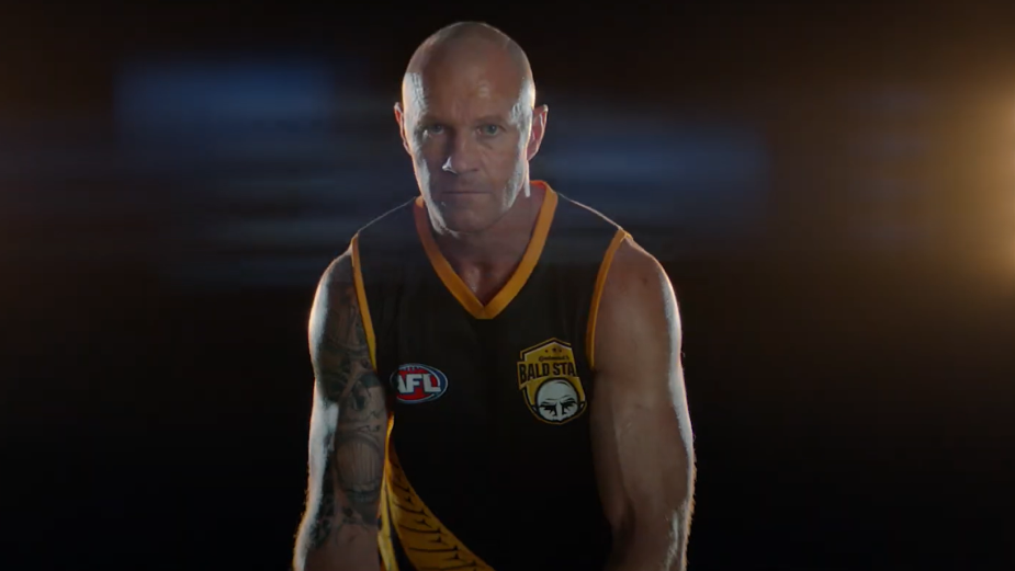 'Unstoppable' Bald AFL Players Assemble to Highlight Road Safety for Continental Tyres