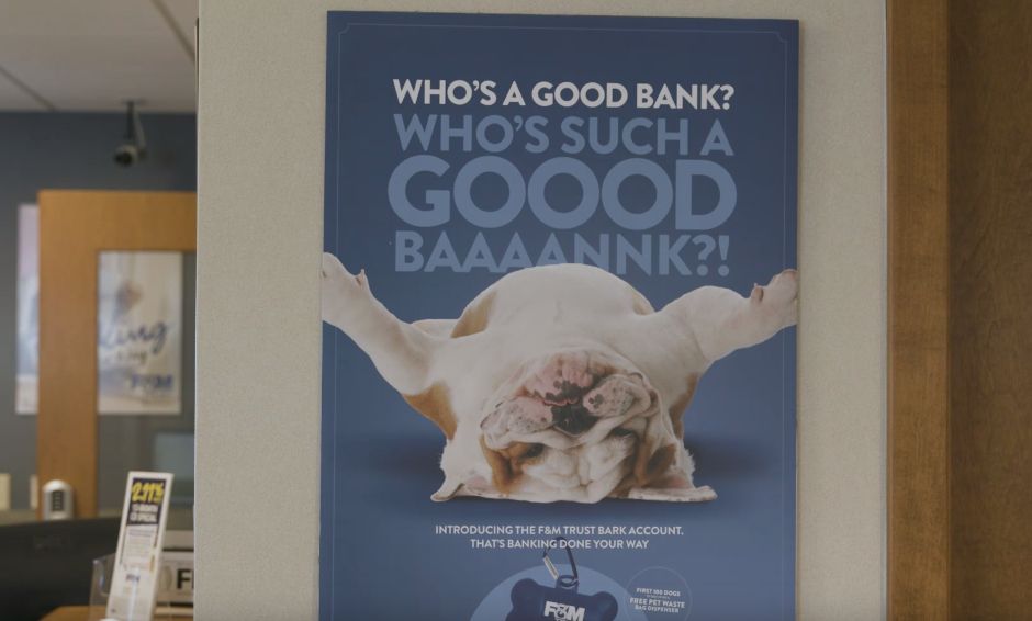 F&M Trust Launches Savings Account for Dogs