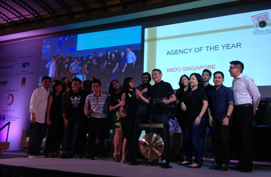 BBDO Singapore Awarded at CCA 2013 Awards 