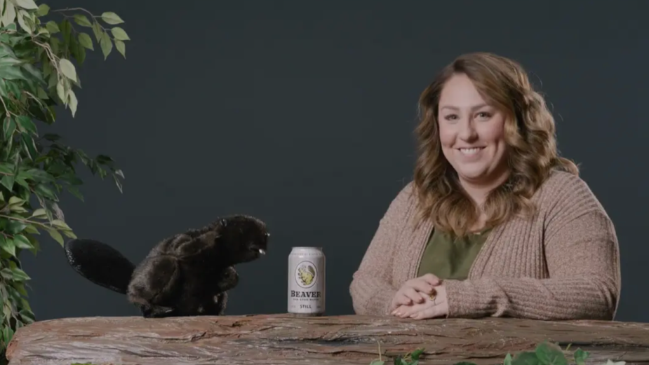 Water Brand Embraces the Naughty While Empowering People Who Have a 'Beaver'