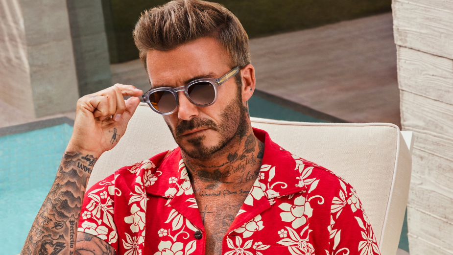 David Beckham Channels the Spirit of Miami to Launch New Eyewear Collection