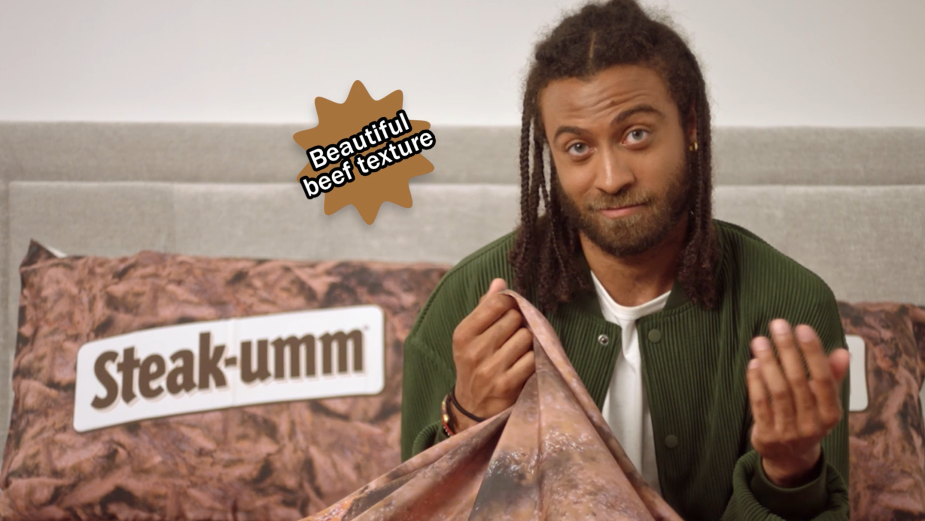 Steak-Umm Gives You Meaty Dreams with Its New Beef Bed Sheets
