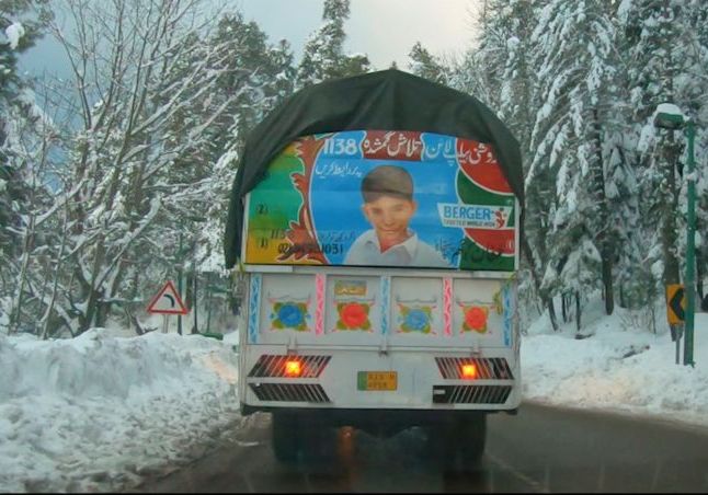 Berger Paints Uses Classic Pakistani Truck Art to Help Find Missing Children