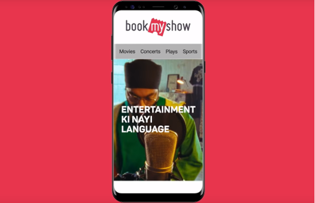 Indian Entertainment Platform BookMyShow Launches Brand Ad