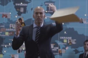 Zinedine Zidane is the Big Boss in This Eurotrip of an Orange Spot