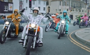 Colourfully Clad Bikers Roll Into Town for New Carphone Warehouse Spot