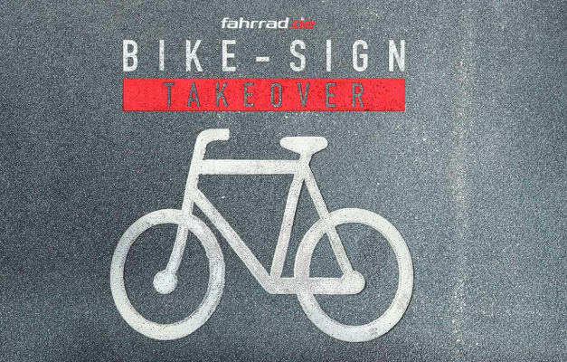BBDO Düsseldorf Sells Bikes on Bike Lanes with 'Bike-Sign Takeover'