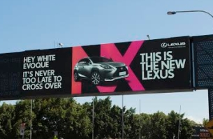 Lexus & M&C Saatchi's Clever Billboards Call Out Motorists with a Playful Message