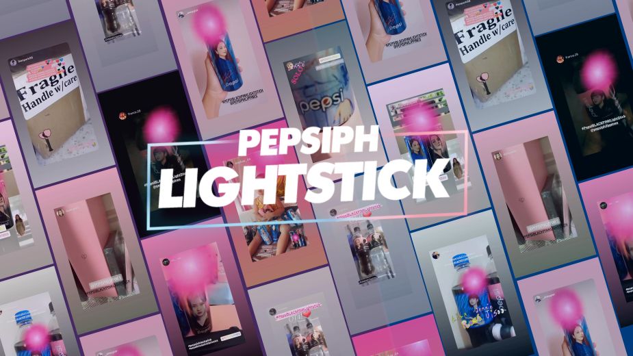 BBDO Guerrero Transforms Pepsi Cans into Light Sticks for K-Pop Band Blackpink