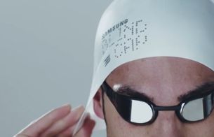 Cheil Spain's High-tech Swimming Cap Gives Blind Swimmers the Edge