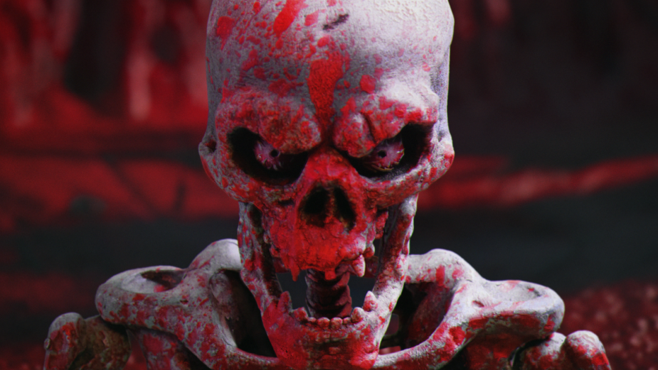 Blinkink's Nicos Livesey Creates a Skeleton-Filled Gore-Drenched World for Metal Band Conan