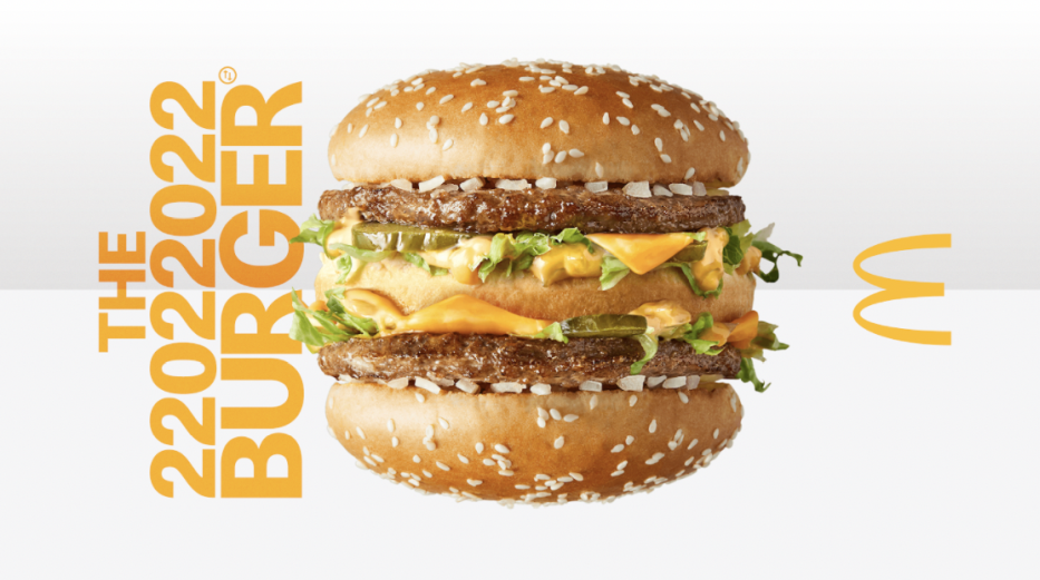 McDonald’s Presents the 'Palindrome' 22022022 Burger