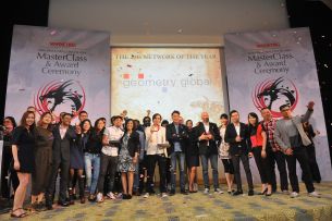 Geometry Global Named Most Awarded Agency at the PMAA Dragons of Asia