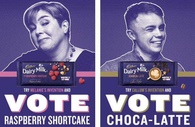 Cadbury Inventors Are Front and Center with a Trio of Iconic Posters