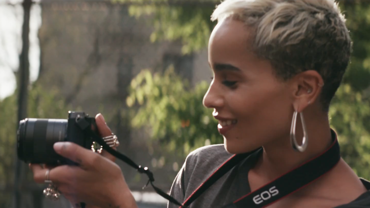 ITB Secures Zoë Kravitz for Canon's 365 Days of Summer Campaign
