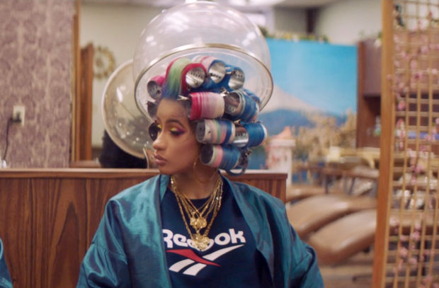 Cardi B 'Nails' It with Eye-Popping Moment of Acrylic Prowess in Reebok Ad