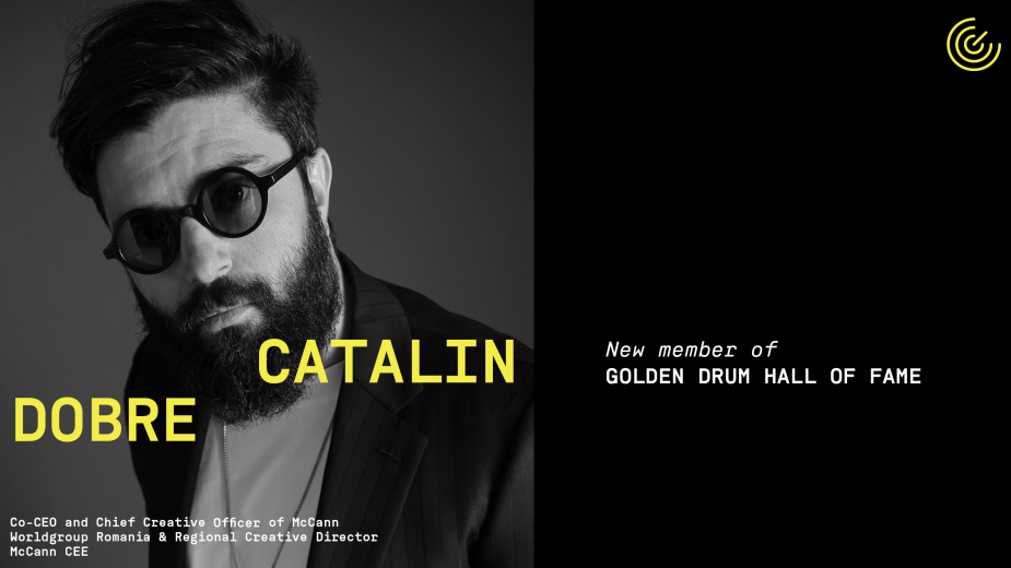 McCann’s Catalin Dobre Inducted in The Golden Drum Hall of Fame
