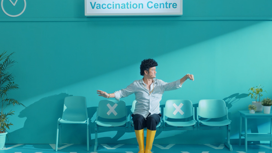 V is for Vaccine in Singapore Ministry of Communications Spot Featuring Sitcom Star Phua Chu Kang