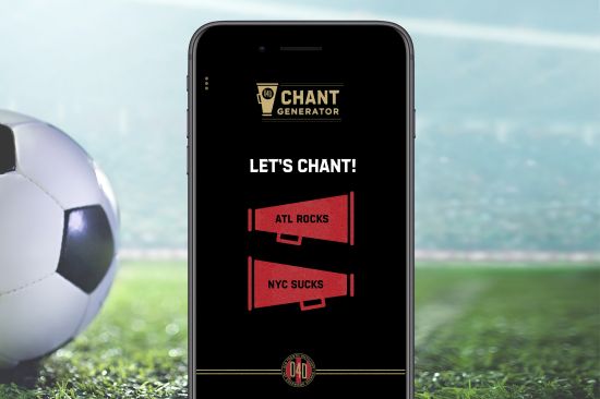 BBDO Atlanta's Chant Generator Is Helping Soccer Fans Make Some Noise