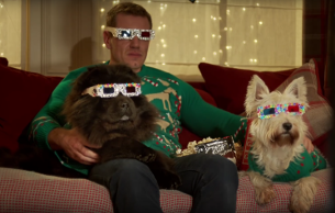 Dogs are Getting Involved in the Festive Fun in New Campaign from AMV BBDO