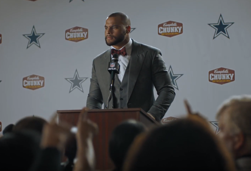NFL’s Dak Prescott and Saquon Barkley Are the 'Champions of Chunky' for Campbell's