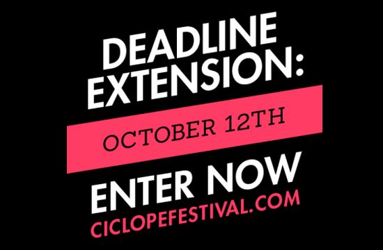 Ciclope Entry Deadline Extended