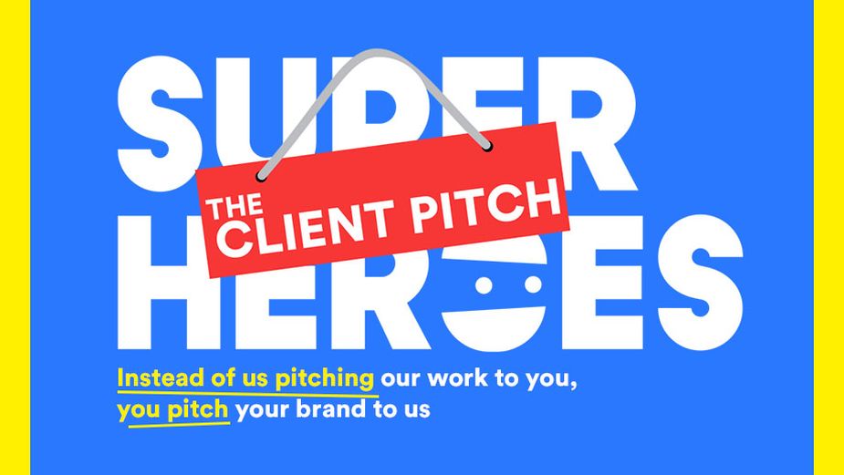 SuperHeroes Invites Brands to Woo Them in the First-Ever Client Pitch