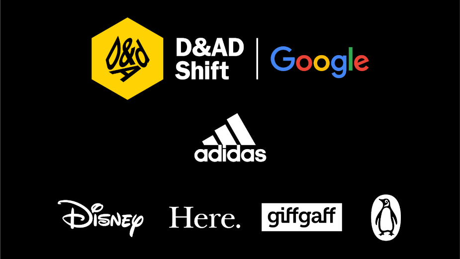 Leading Global Brands Partner on D&AD Shift with Google to Support Emerging Talent