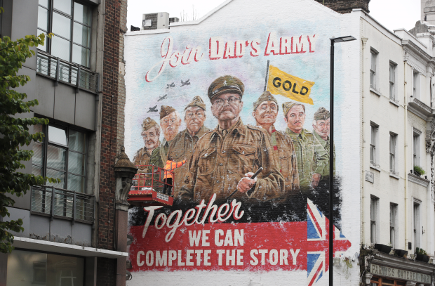 Don’t Panic! Gold Reveals 'Ghost Billboard' to Promote Dad's Army Lost Episodes