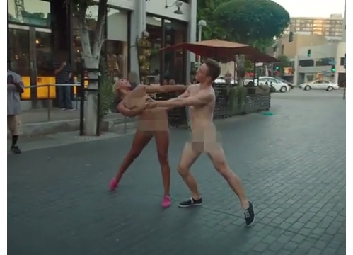 This Stunt for Dating Naked Will Knock Your Socks, Shirt & Pants Off