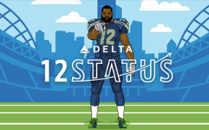 Delta Airlines' New Loyalty Programme for Seattle Seakhawks is Ready for Takeoff 