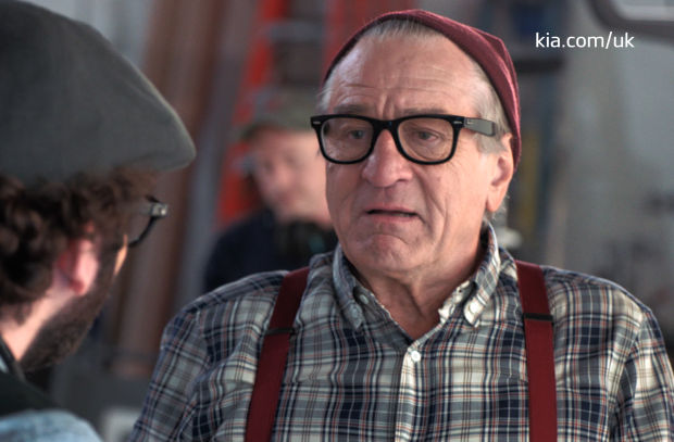 Robert De Niro Gets a Trendy Makeover in Kia's Niro Family Launch Ad