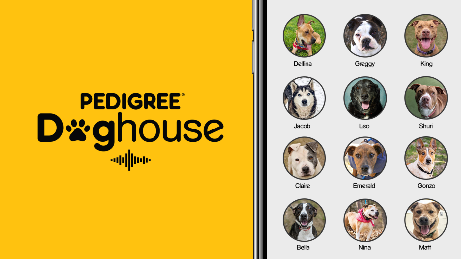 BBDO New York Puts Dogs in Clubhouse Chatrooms in Adoption Campaign for Pedigree
