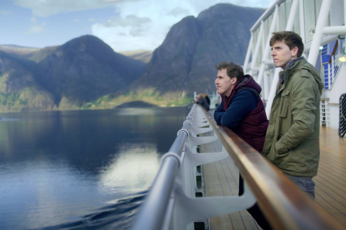 Rob Brydon and His On Screen Son Explore Norway in New Films for P&O Cruises