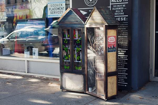 B-Reel's Two 'Little Free Libraries' 