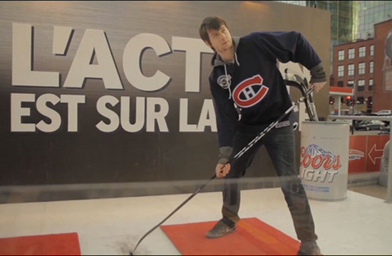 Coors Light Gets Habs Fans Into The Action