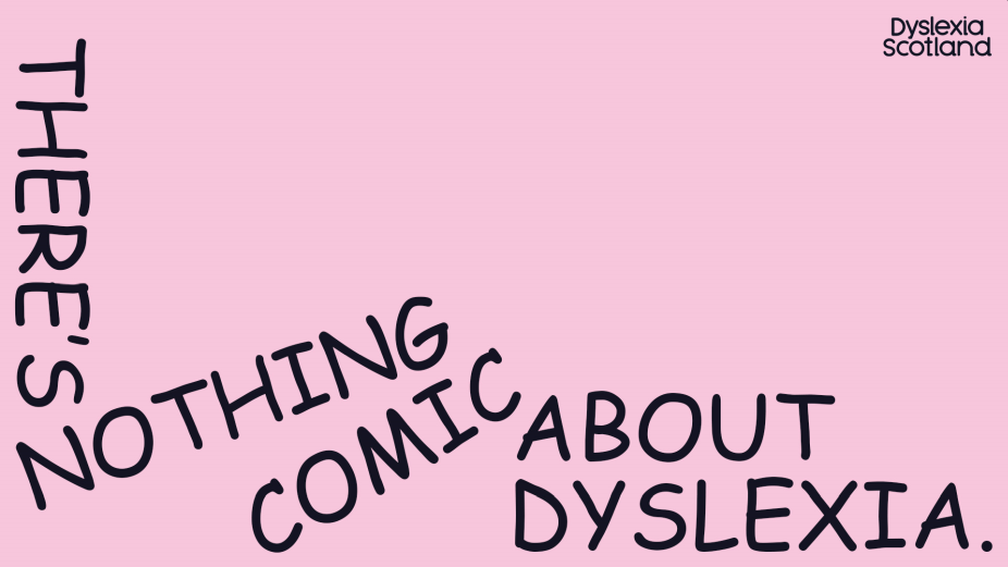Comic Sans Claps Back at the Design World with One Ballsy Challenge in Dyslexia Scotland Campaign