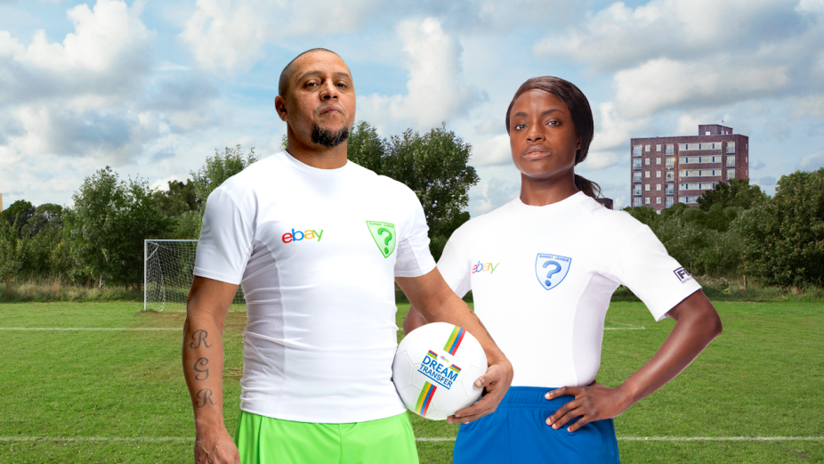 eBay Democratises Football Transfer Window by ‘Listing’ Football Legends Roberto Carlos and Eni Aluko