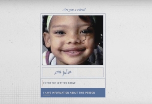 Leo Burnett Tailor Made's Security Captcha is Helping Find Missing People