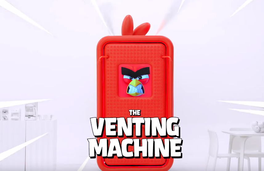 Angry Birds 'Venting Machine' Turns Your Rage into Prizes
