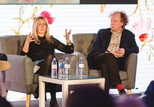 Edith Bowman and Andy Zaltzman on Brands and Podcasts