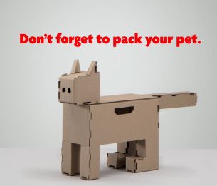 Home Hardware Creates Pet Shaped Packaging To Remind Us Not to Leave Them Behind