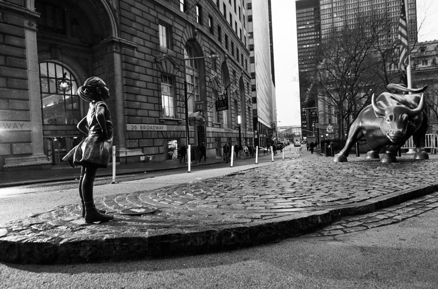 McCann's 'Fearless Girl' Stares Down Wall Street's Charging Bull on IWD 2017