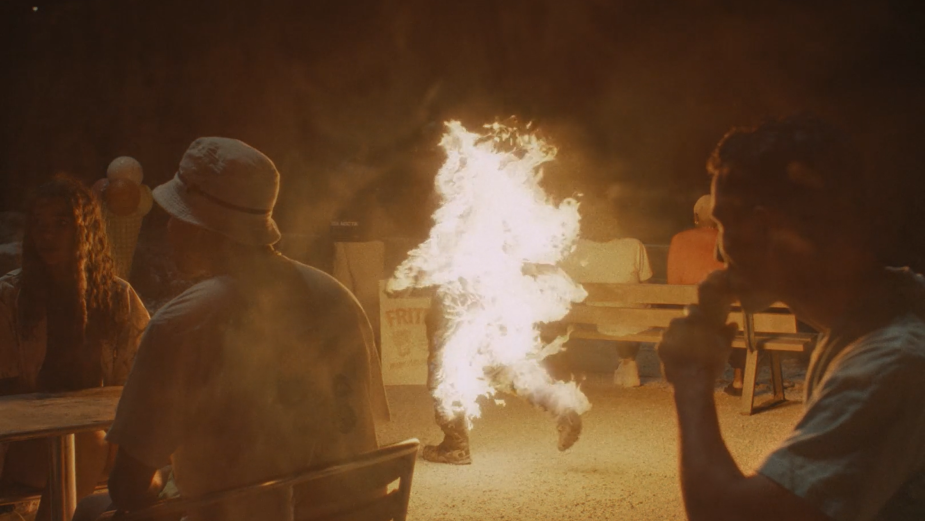 HAMLET's Ludovic Gontrand Plays with Fire for Belgian Artist Blu Samu’s Music Video