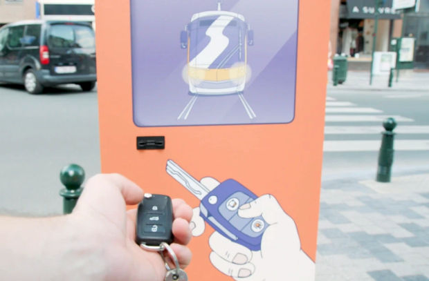 Car Keys Get Turned into Public Transport Tickets in This Fun Interactive Campaign