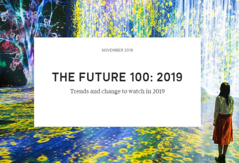 JWT Intelligence’s Future 100 Looks Ahead to 2019