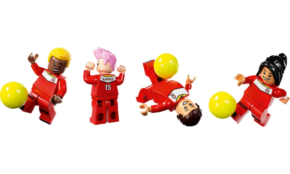 The LEGO Group teams up with the stars of women's football to inspire  children to Play Unstoppable