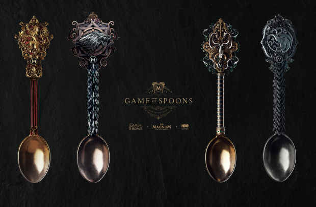 Magnum Bids Farewell to Game of Thrones with Custom Spoon Series
