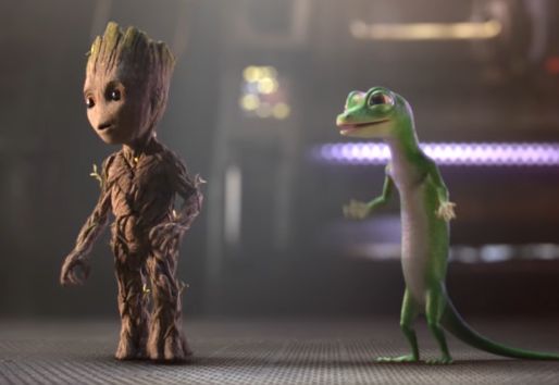 Baby Groot and GEICO's Gecko Team Up to Save You... Money